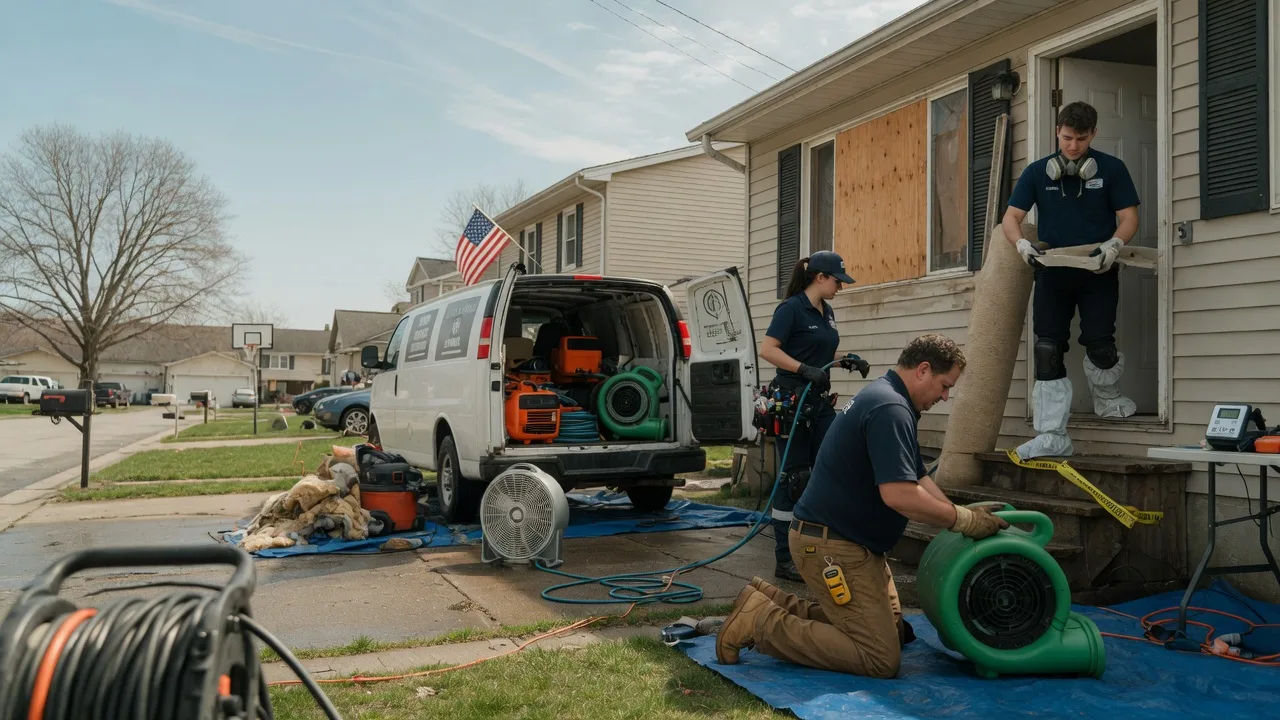 Water Damage Restoration in Pinconning, MI near me